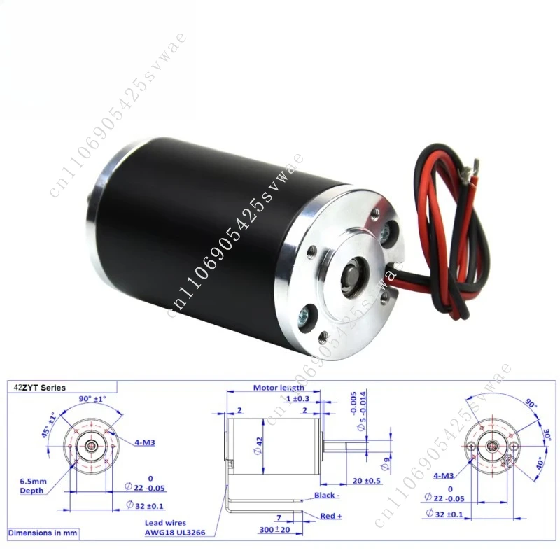 Jkongmotor 24 v High Torque Brush Dc Motor rh 457sd 13150 12v 24v 14w 19w 22w 25w 49w 92w Electric Permanent Magnet Brushed Dc M