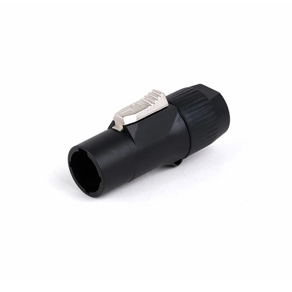 1pc Wasserdicht IP65 PowerCON Stecker Stecker Jack NAC3FX-W NAC3MX-W PA66 Material IP65 Grade Wasserdicht Schwarz/Orange Farbe