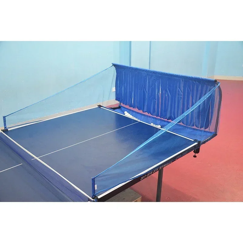 New Table Tennis Serve Training Machine Multi-ball Table Tennis Practice Collection Net Belt Rack Portable Table Tennis Catch Ne