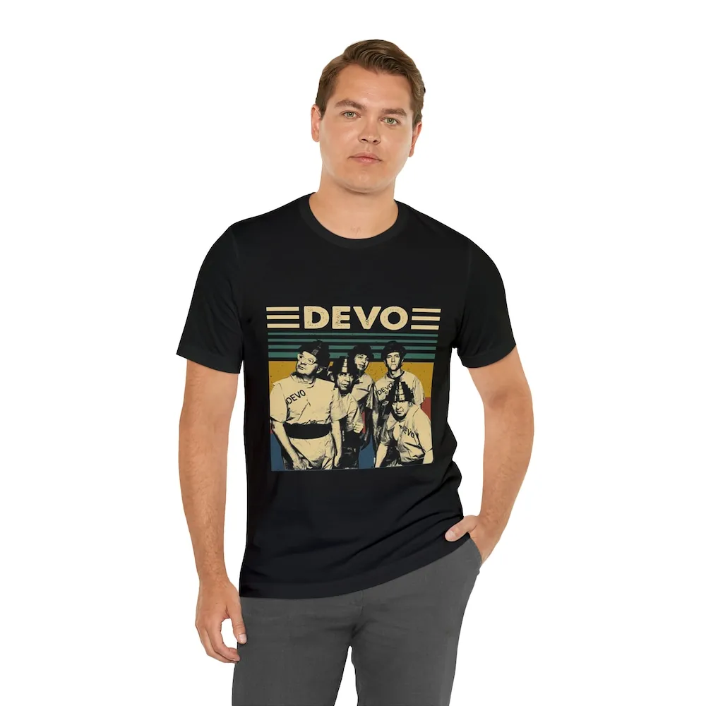 Devo Music T Shirt Gift For You And Your Friends 2 Black