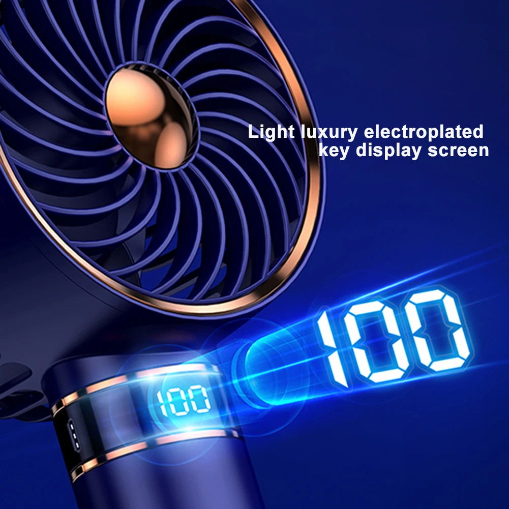 Small Electric Fan Long Lasting Desktop Fan For Shopping