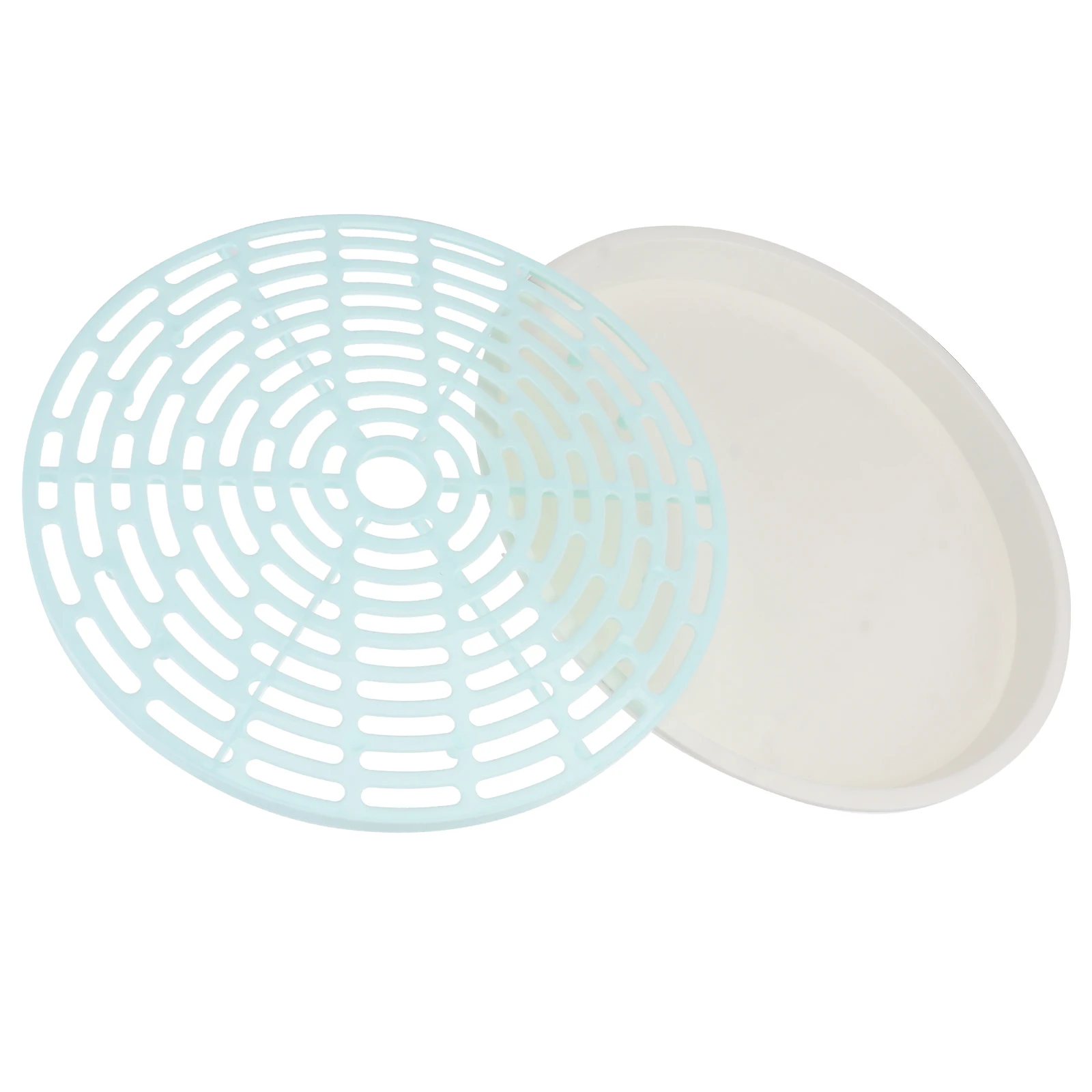 

Self Draining Plate Fruit Bowl Kitchen Dish for Storing Vegetables Fruits Premium Material Design Water Drainage