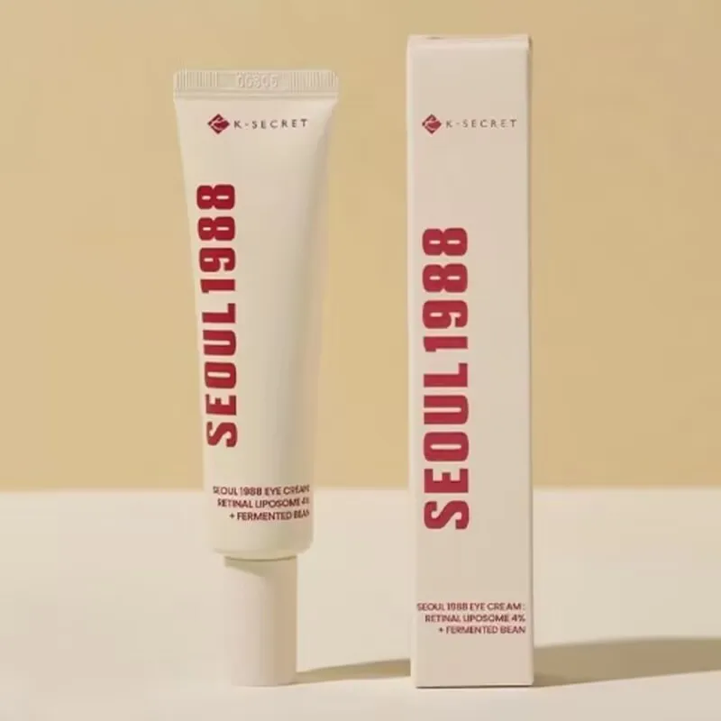 SEOUL 1988 Conjunto de brilho hidratante hidratante vitamina C cuidados com as rugas 4% retinol ginseng soro facial firme linhas finas creme para os olhos