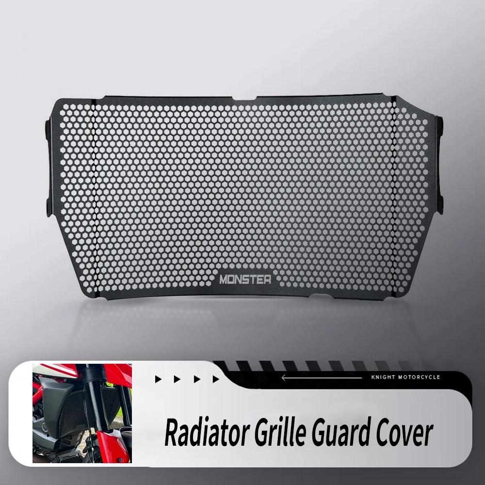 For Ducati Monster 821 Monster821 2013 2014 2015 2016 2017 2018 2019 2020 2021 2022 2023 2024 Radiator Grille Guard Cover Parts