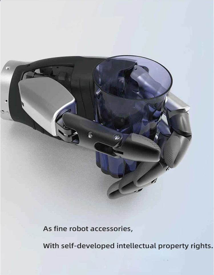 Faradyi Amputee Use Mechanical Arm Five Fingers Bionic Robot Hand with Control System for Robotics Teaching Training