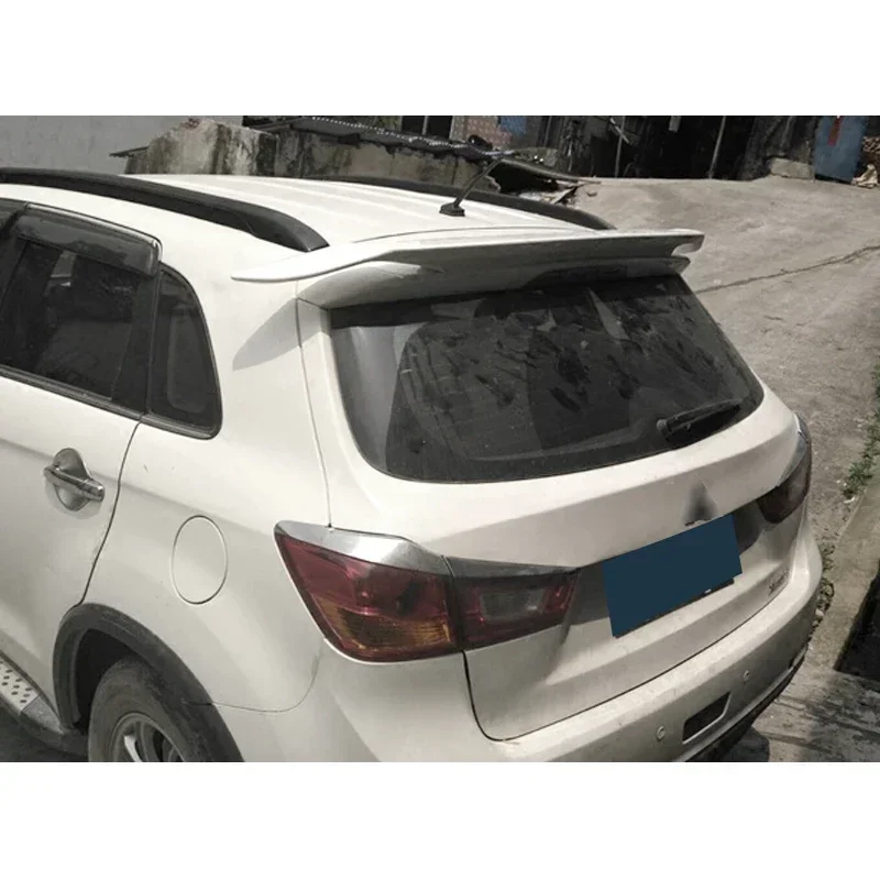 Carbon Fiber Roof Spoiler Votex For Mitsubishi ASX RVR Style FRP Rear Trunk Wing Car Exterior Decorative Accessories