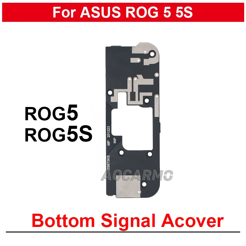 1Pcs For ASUS ROG Phone 5 5S Rog5s ROG5 ZS673KS Bottom Signal Antenna Cover Frame Replacement Parts