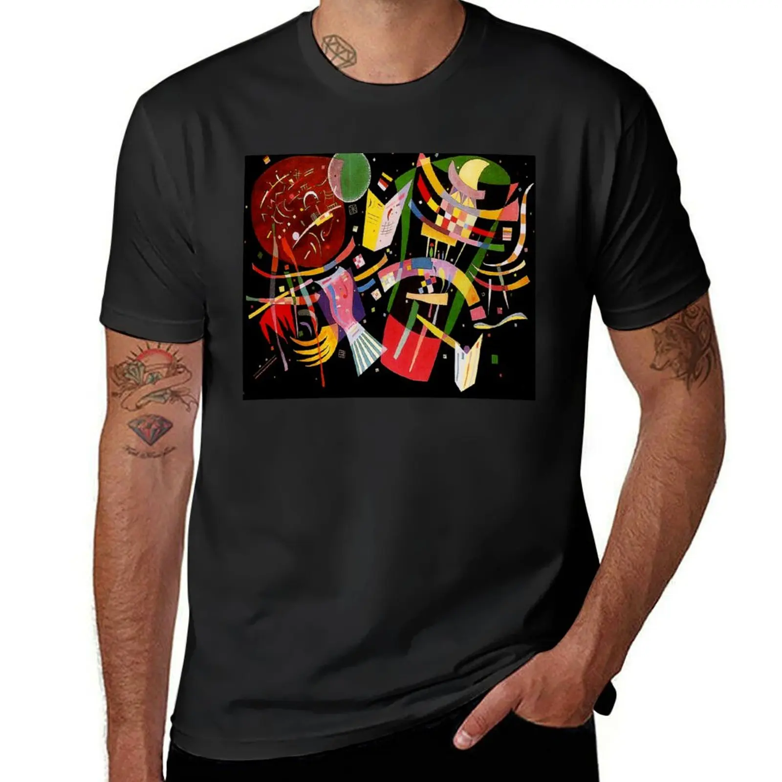 Wassily Kandinsky Composition X | Kandinsky Colorful Free Forms T-Shirt summer top shirts graphic tees sweat shirts, men