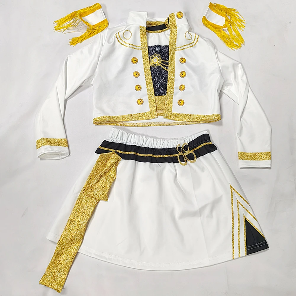 Mira Cosplay K-Pop Warrior Costume Film Role-Play Clothing Korean Idol Girl Group Stage Performance Halloween Christmas Dress Up