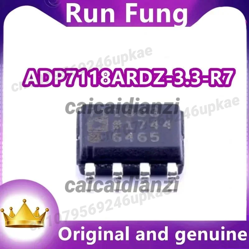 

5 шт./лот, новый оригинальный ADP7118ARDZ-3.3-R7 ADP7118ARDZ, линейный регулятор напряжения, ИС с фиксированным положительным выходом, 1 выход, 200 мА, 8-SOIC-EP