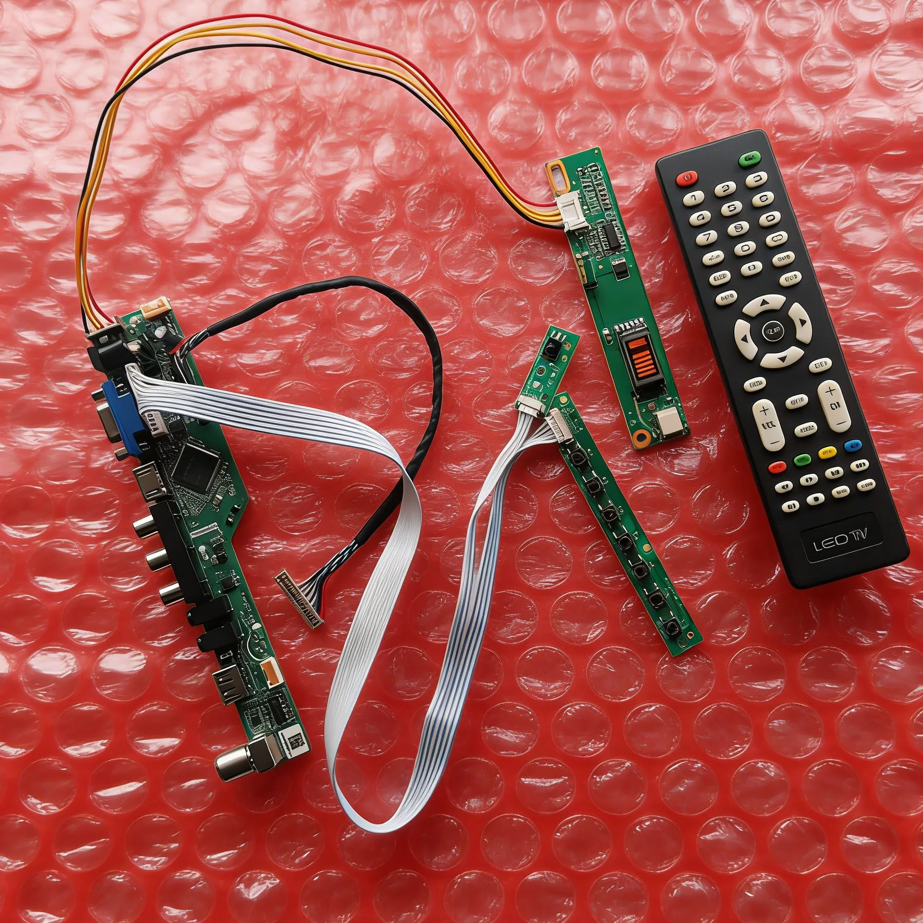 

Для HT121WX2 HV121WX4 HV121WX3 HV121WX1 комплект платы привода матричного контроллера DIY 1CCFL 1280x800 HDMI + VGA + AV + USB 1280*800 LVDS-20Pin