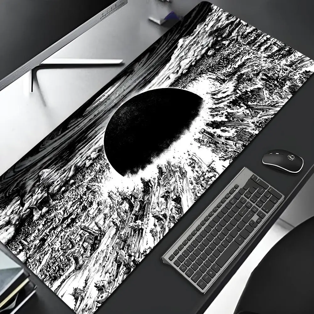 Anime A-AKIRA Mouse Pad Edge Big Gaming Locking Computer Gamer Large Retail Rubber Art Mousepad Laptop Desk Mat