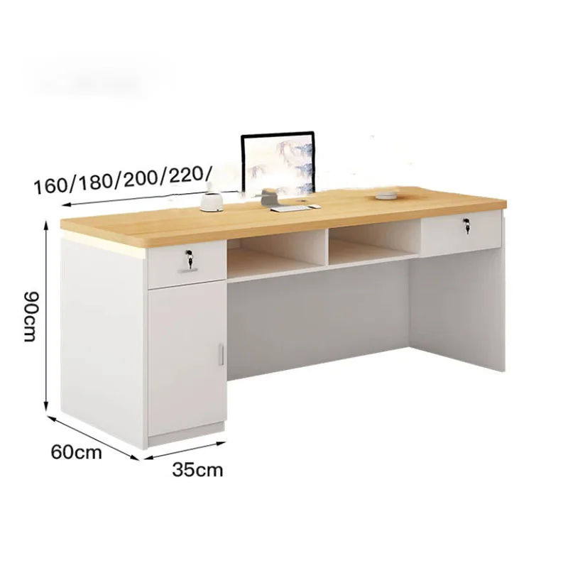 Nordic Beauty Reception Desk Luxury Display Office Reception Desk Vintage Salon Aesthetic Trendy Bancone Commercial Furniture