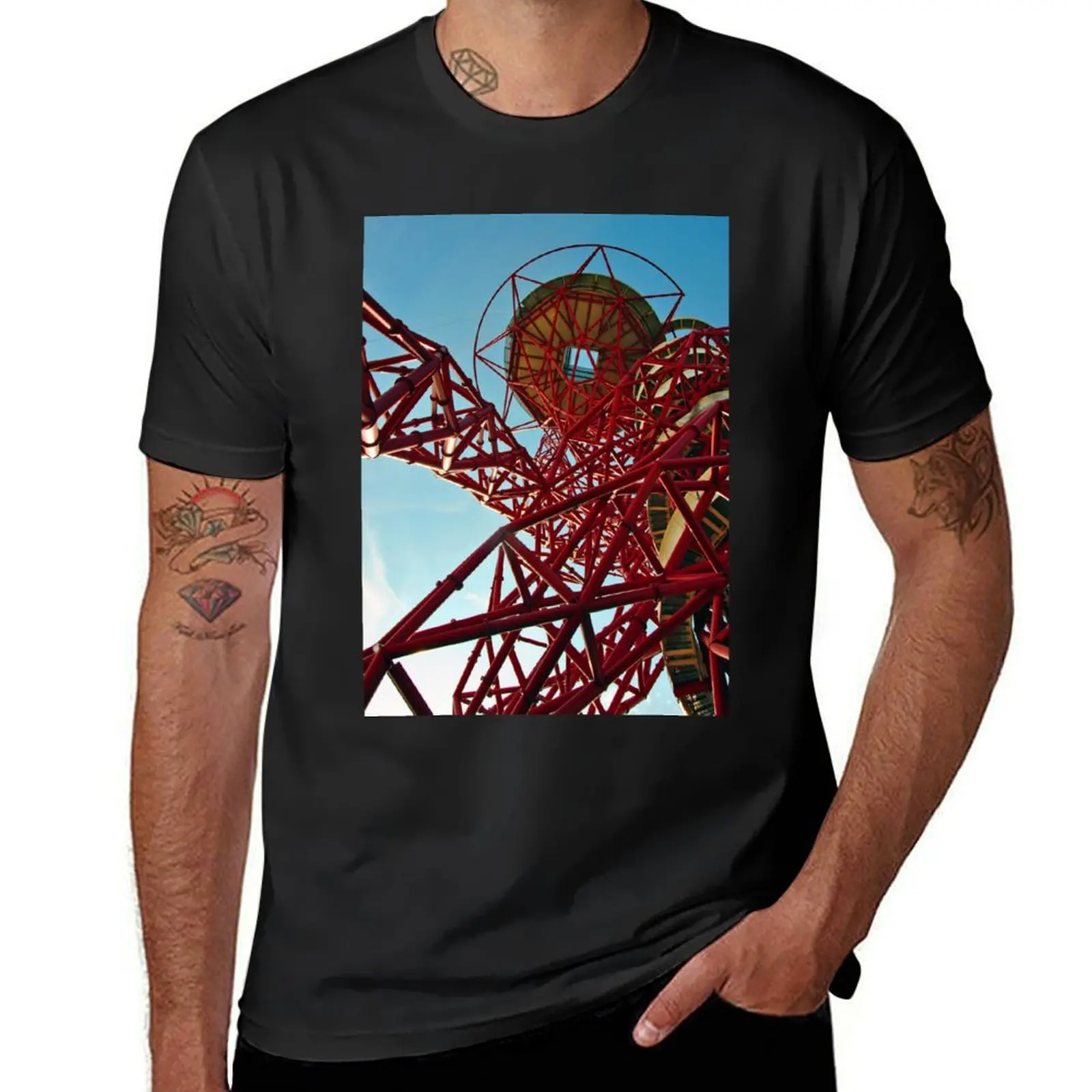 

ArcelorMittal Orbit Tower London T-Shirt sublime summer clothes new edition oversizeds mens graphic t-shirts hip hop