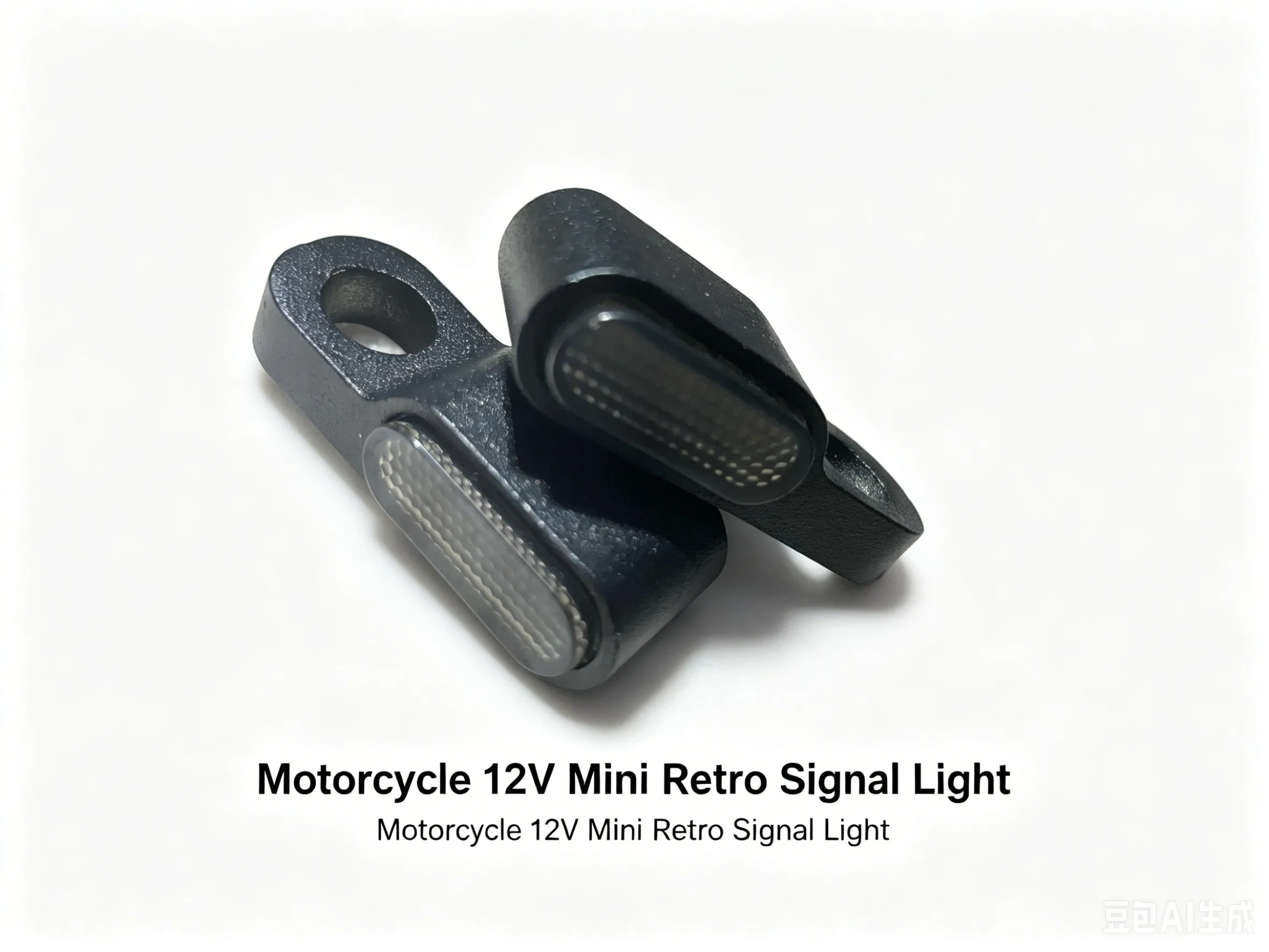 Motorcycle LED Turn Signal Millimeter-Wave Blind Spot Signal Lamp Electric Vehicle Motorcycle Signal Lamp Scooter Warning Light