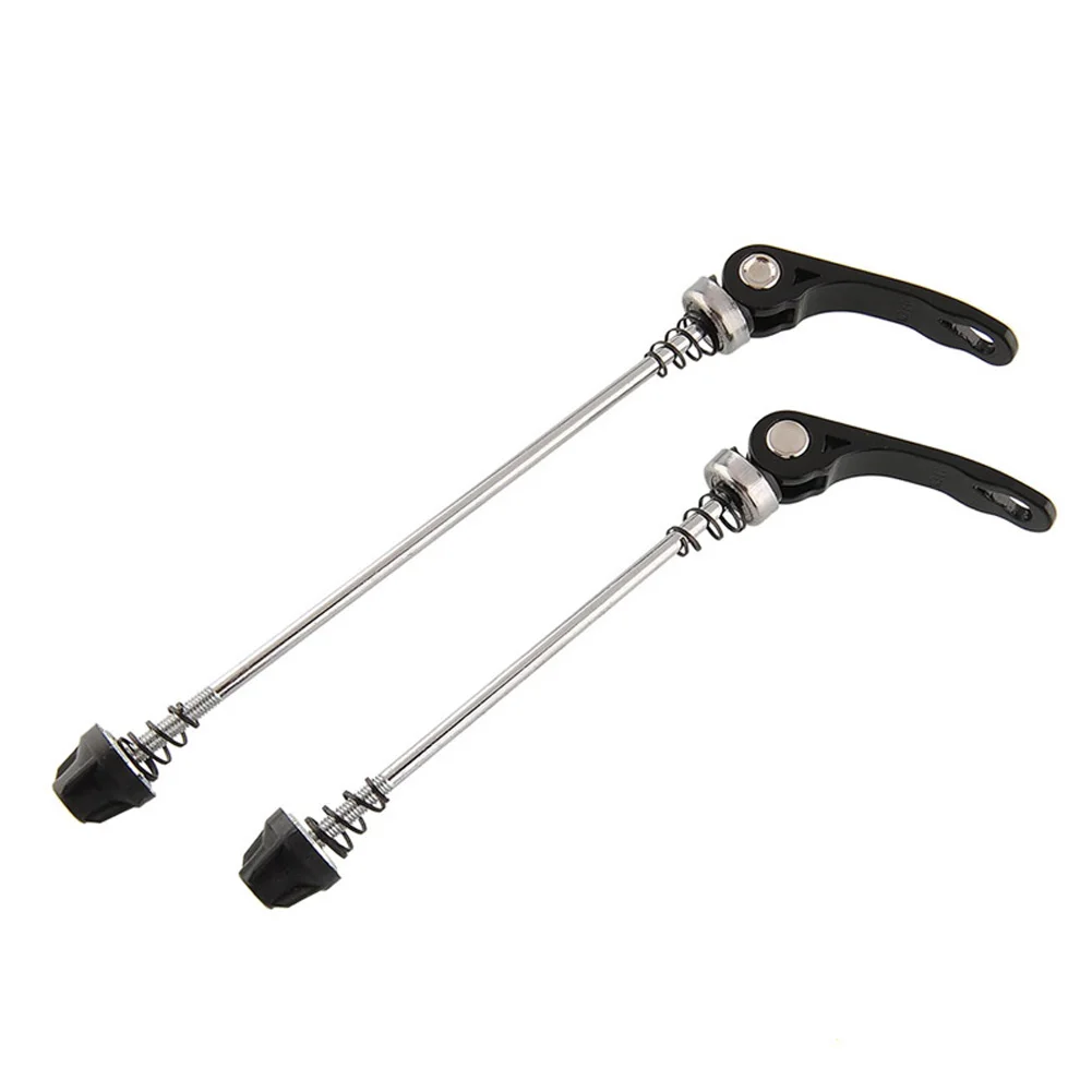Fahrrad-Achsen-Set: Metall-Vorder- und Hinterachse, Hohlwellen-Kit, Ersatz-Clip-Bolzen-Hebel-Achsen-Set für Mountainbikes