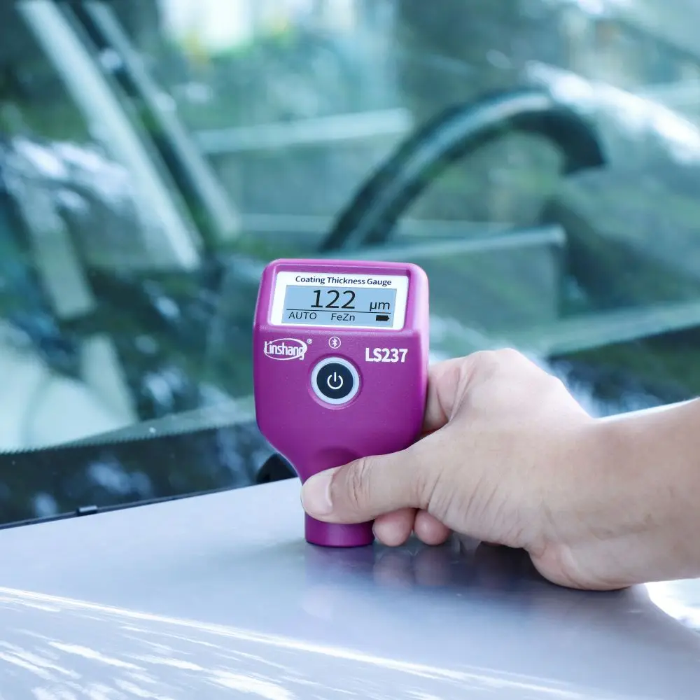 

LS237 Car Paint Meter Automatically Identify Ferrous Putty, and the Measurement Is Accompanied by Two Beeps