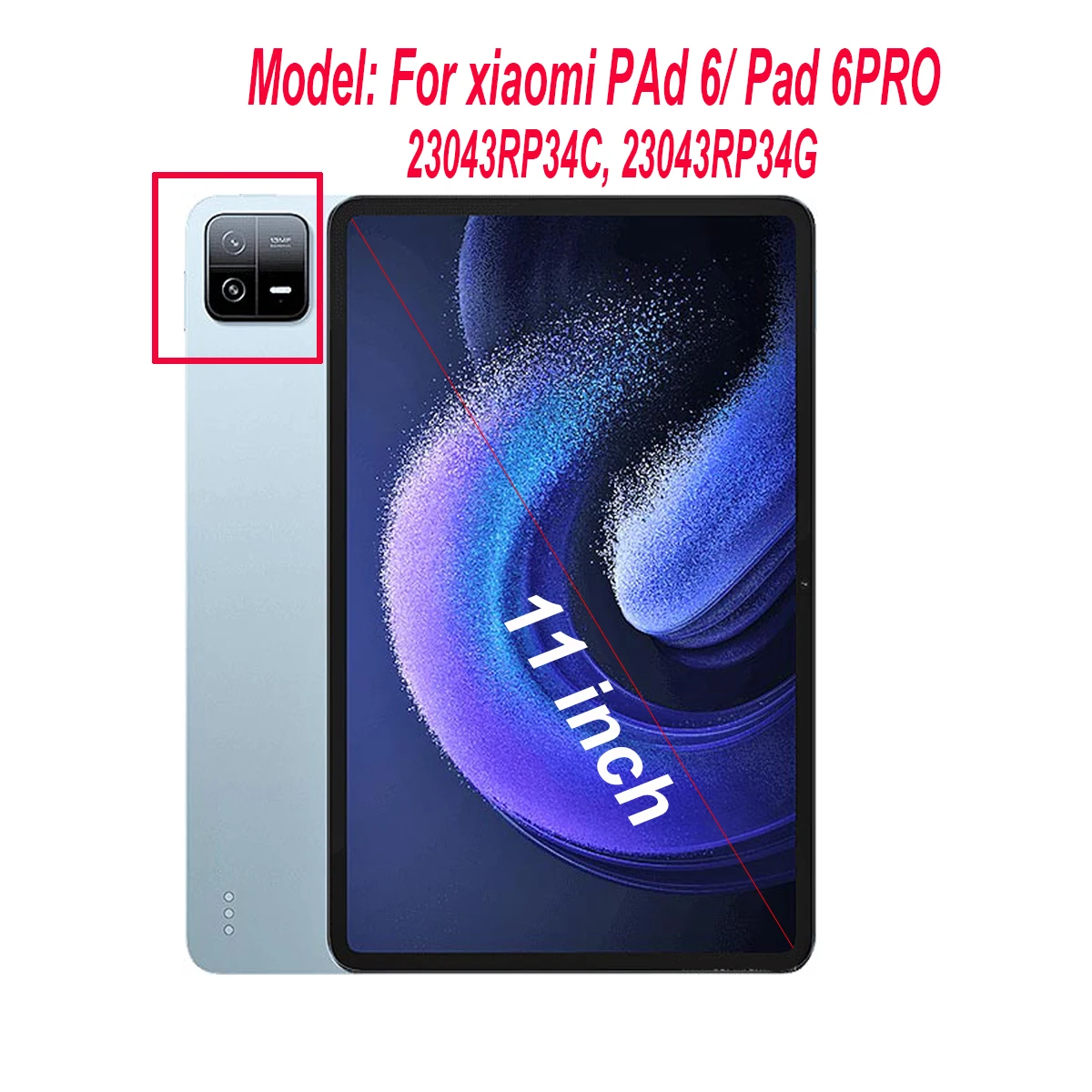 144Hz für Xiaomi Pad 6 Pro rp34c rp34g LCD-Display Touchscreen-Digitalis ierer