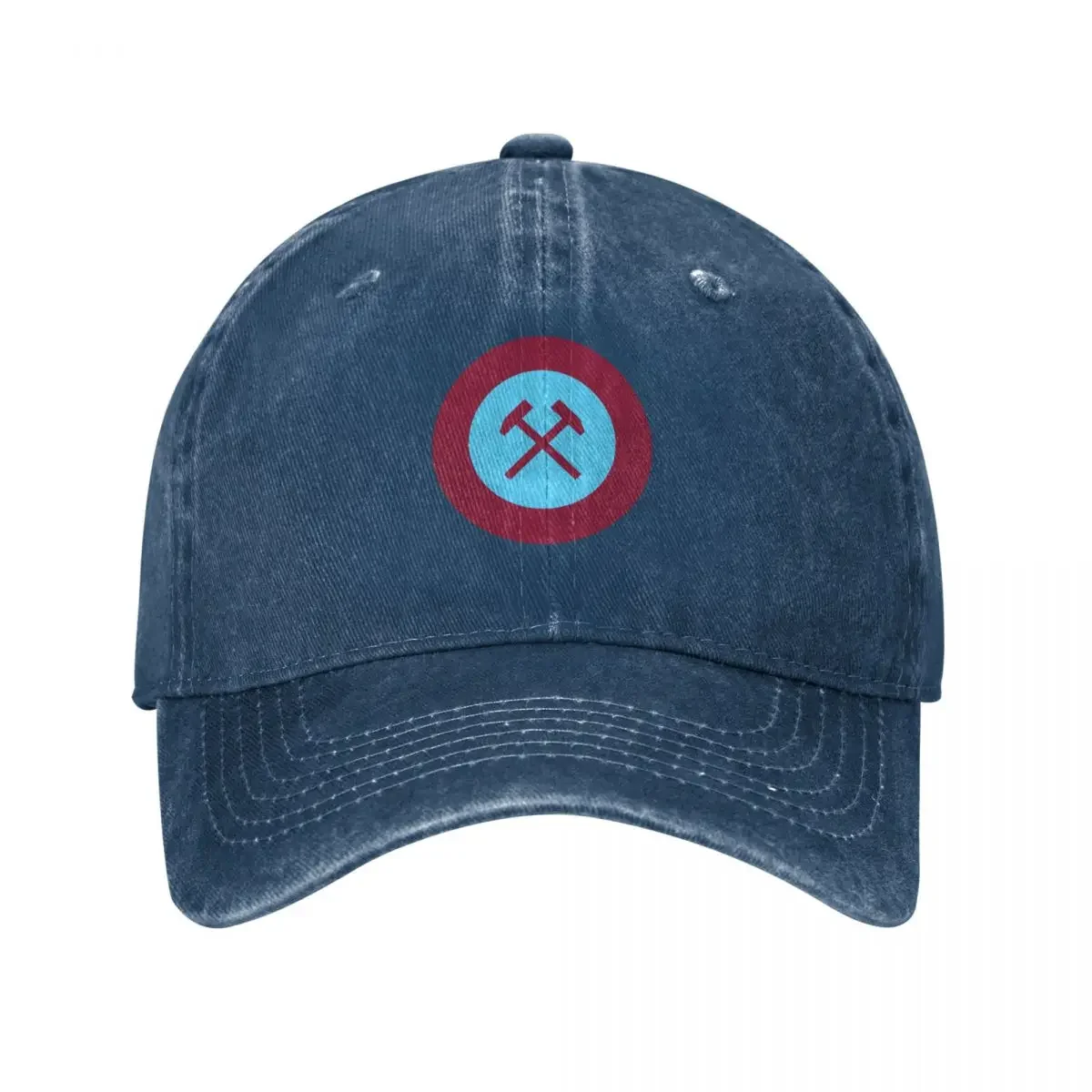 Hammers Claret & Blue Retro mod roundel Baseball Cap Trucker Hat Vintage Women Hats Men's