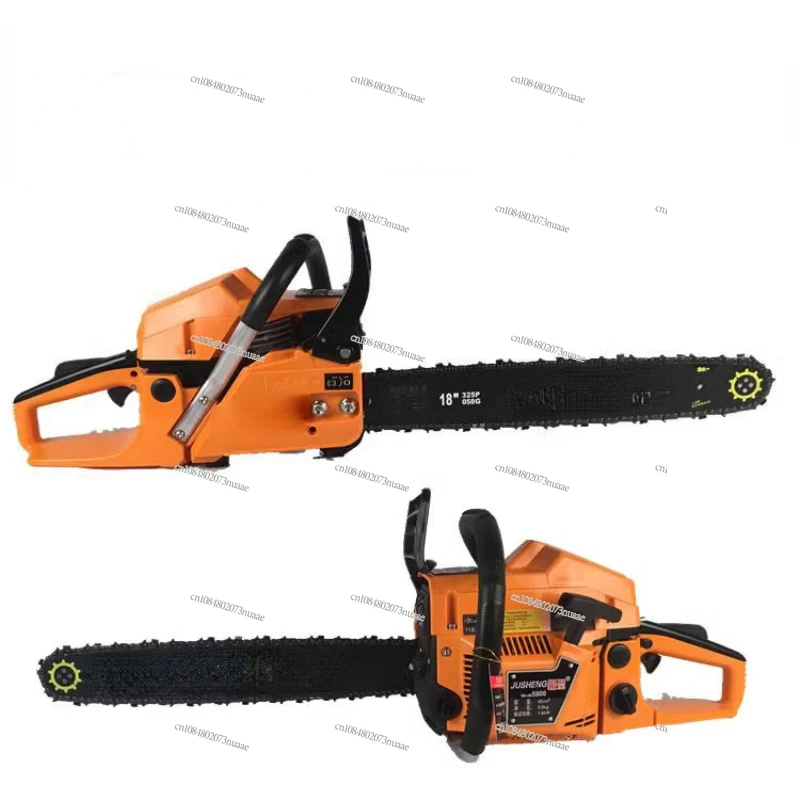 Gasoline Chainsaw, High Power, Industrial Grade, Wood Cutting Saw, 5520, 5900, 6500