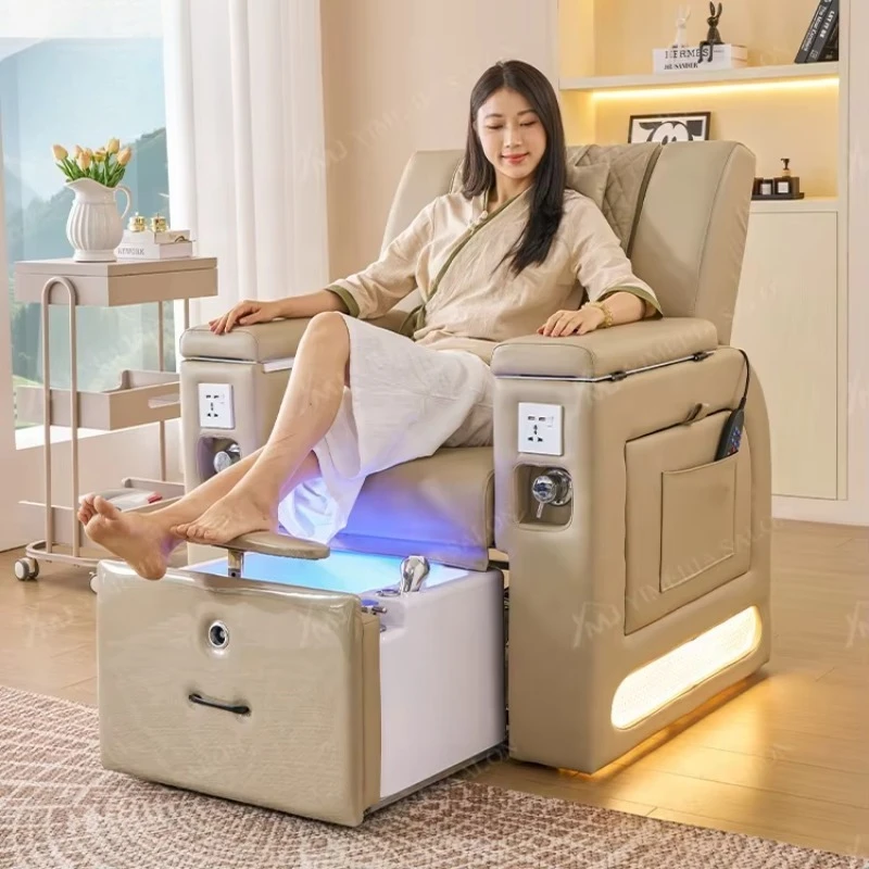 

Foot Spa Nail Salon Manicure Station Luxury Electric Massage Pedicure Chairs