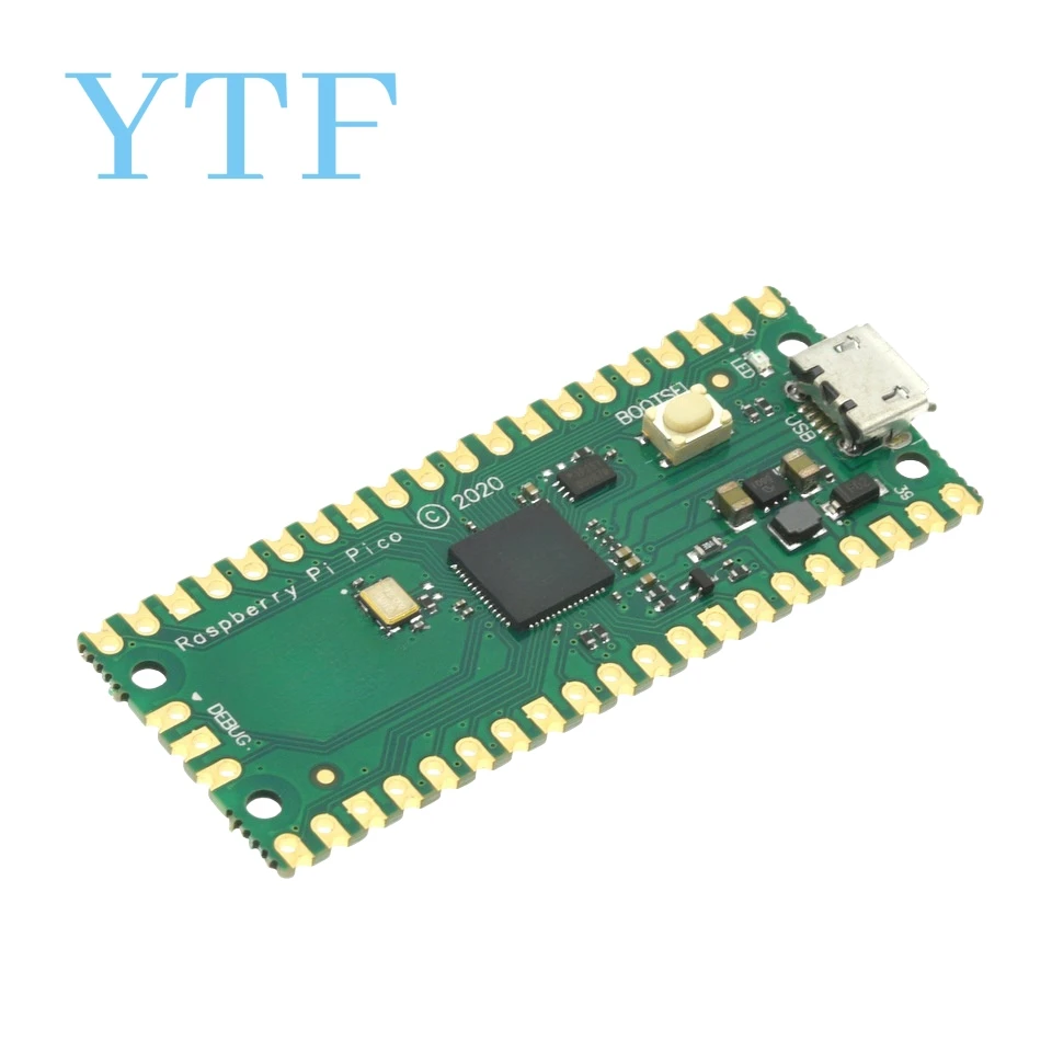 Raspberry Pi Pico Development Board Dual-Core Rp2040 Ondersteunt Mciro TYPE-C Python