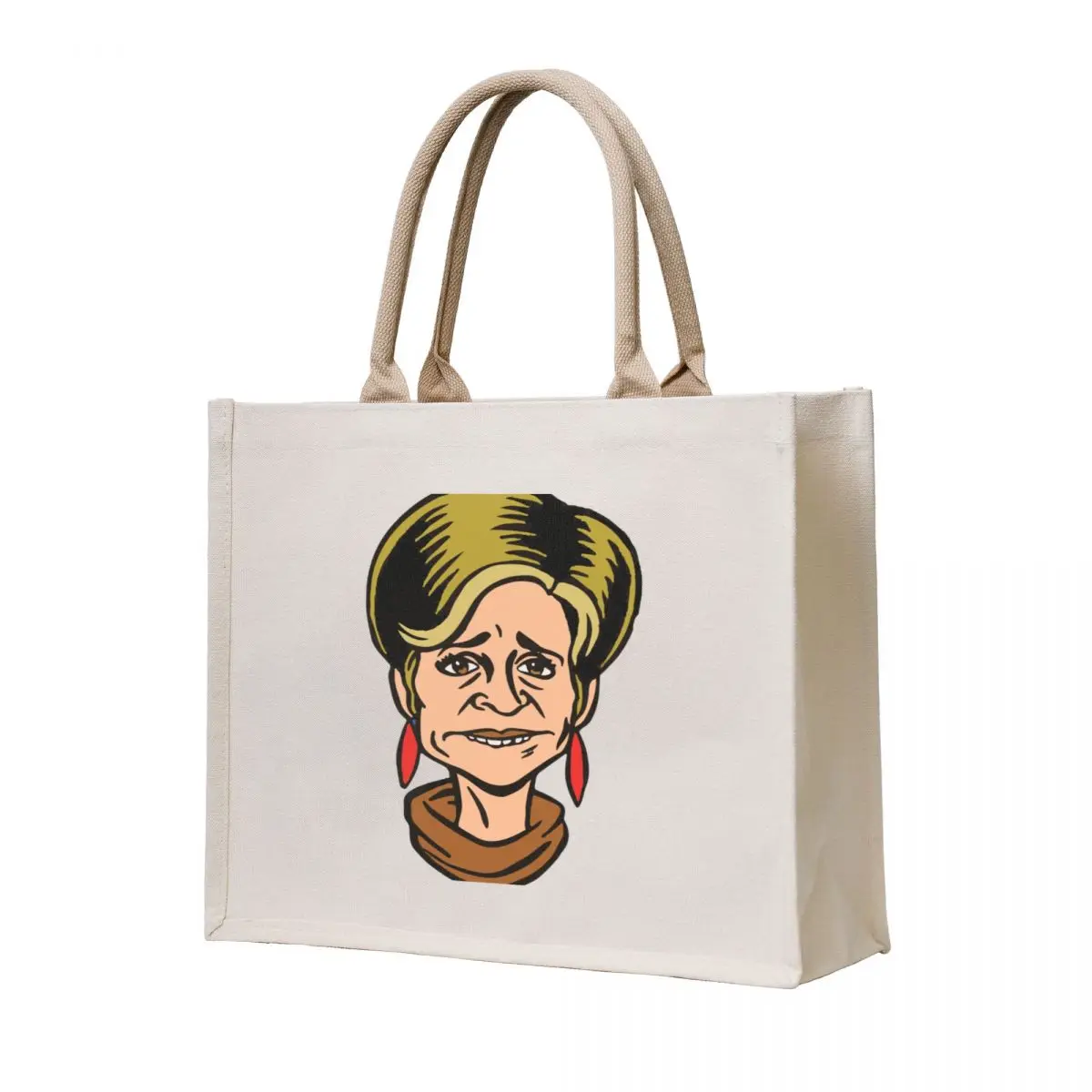 

Jerri Blank Tote Bag Women's tote bag canvas shopping bag Canvas