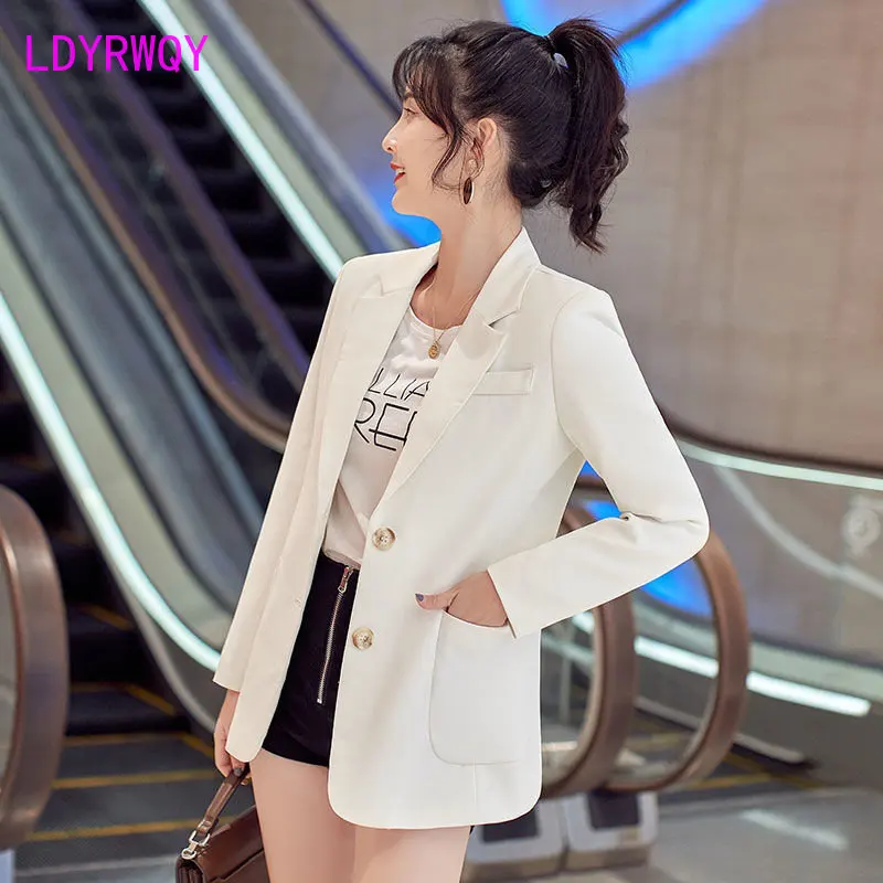 Spring and Autumn New Suit Coat for Women Loose and Slim Women