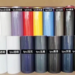 Car Headlight & Taillight & Fog Light Lamp gray Smoke PU PPF Protective Film For Car Styling Decorate Self-healing Anti-scratch