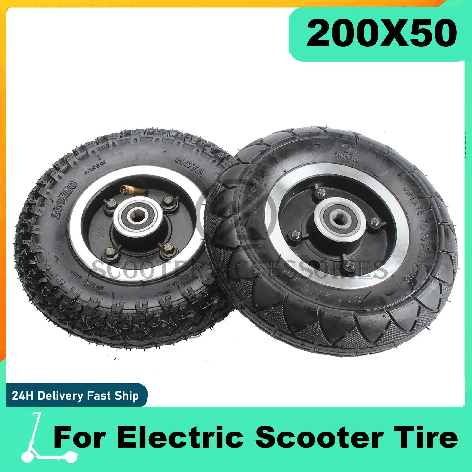 For Speedway Mini 4 Pro Solid Wheel Tire Electric Scooter Ruima Mini 4 PRO 200X50 Non-pneumatic Wheel Replacement Accessories