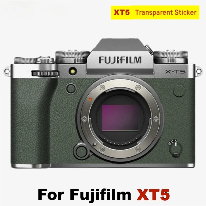 X-T5 Transparent Sticker Protector Coat For Fujifilm FUJI XT5 Decal Skin Camera Vinyl Wrap Anti-Scratch Protective Film