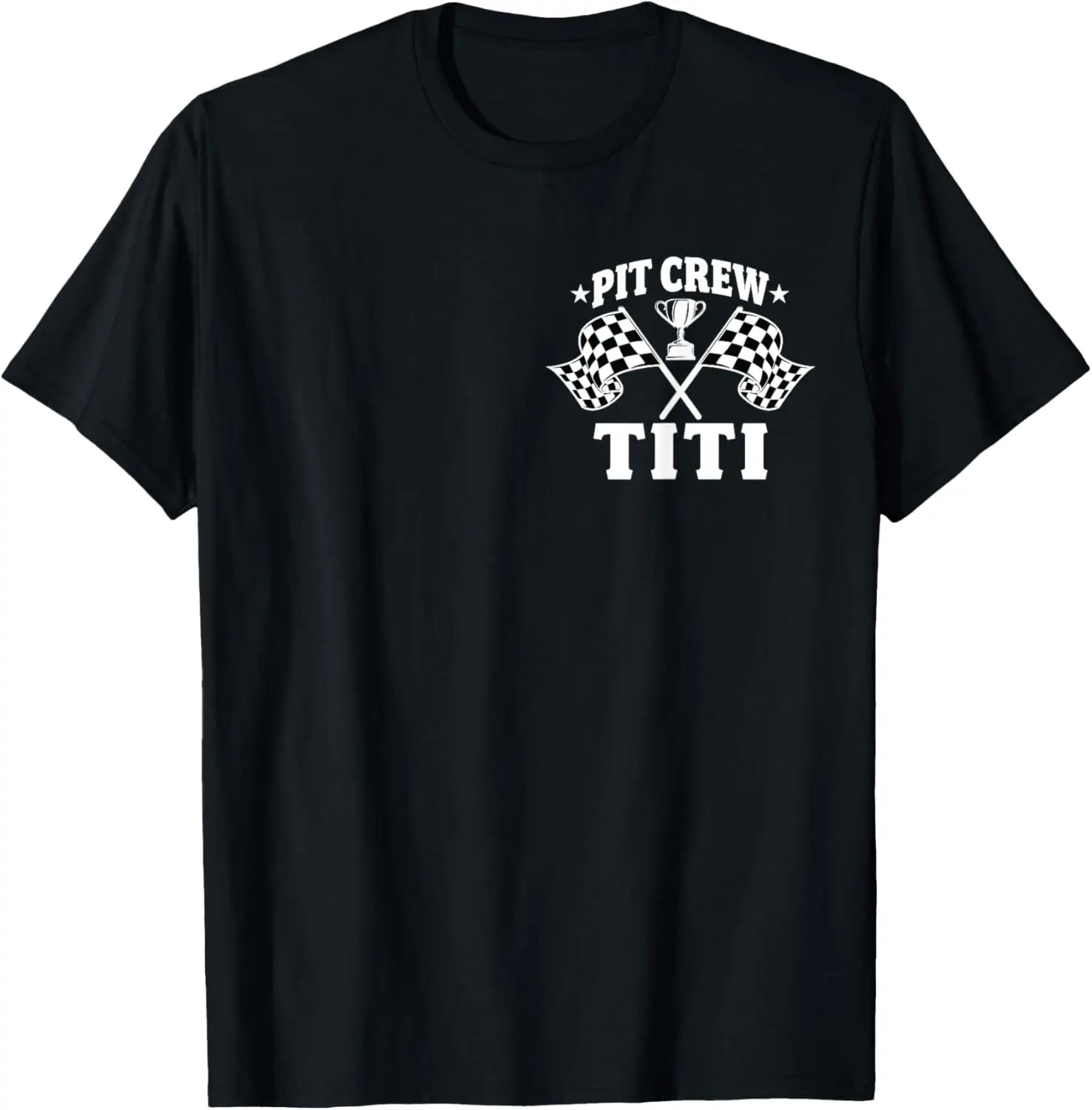 Pit Crew Titi Race Car Birthday Party Racing Women T-Shirt