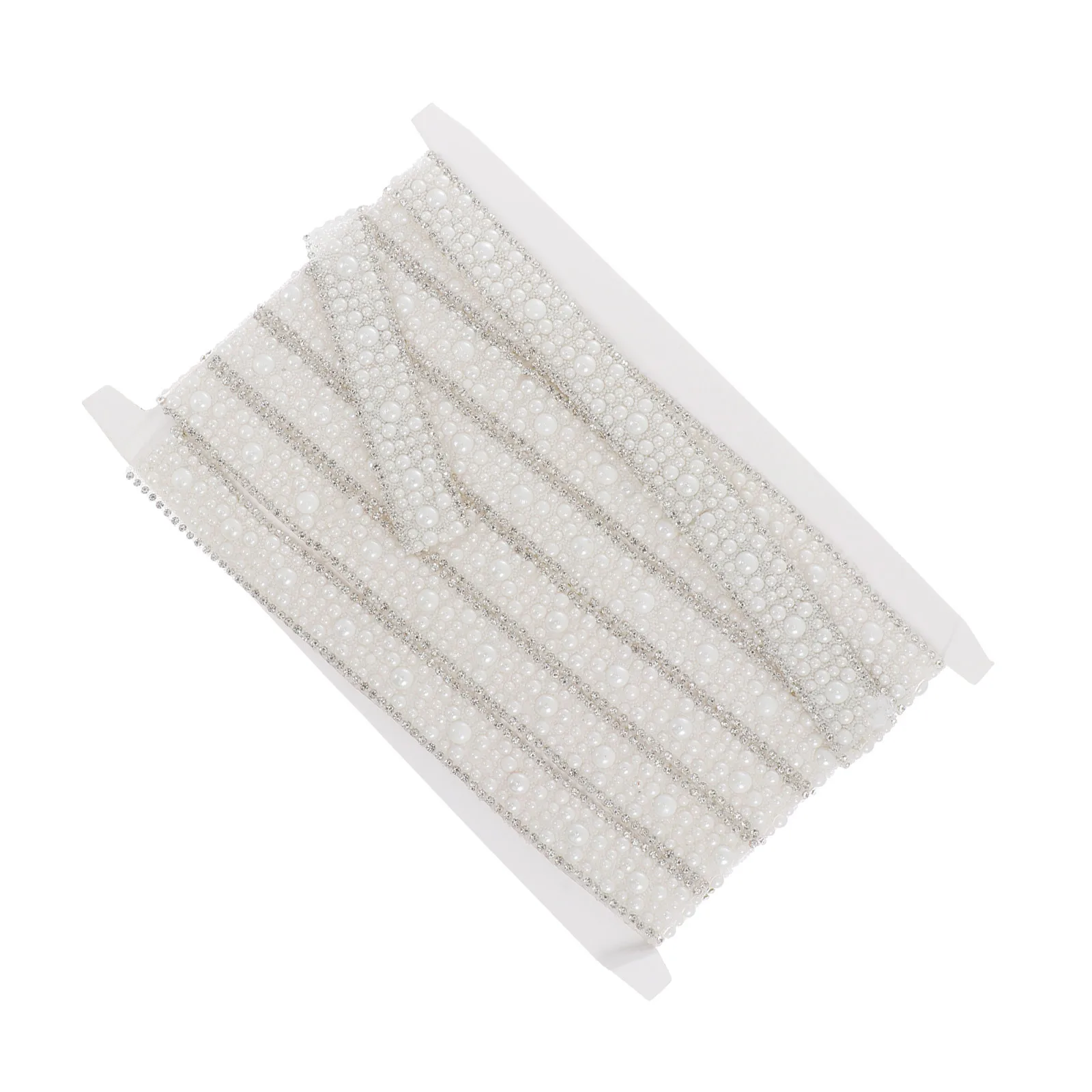 1 لفة الراتنج اللؤلؤ الشريط ذاتية اللصق DIY بها بنفسك اللؤلؤ حزام تألق الشريط للحرف اليدوية صنع الملابس والاكسسوارات #2