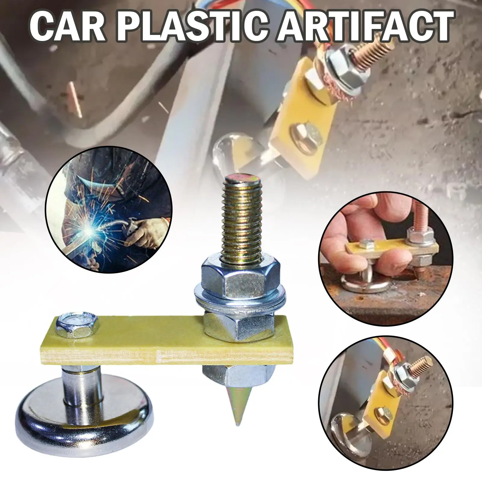 Car Dent Repair Spare Parts Stud Welding Machine Spotter With Tool D0r7 Bodywork Magnetic Earth Accessories Auto Car Den Re F6L4