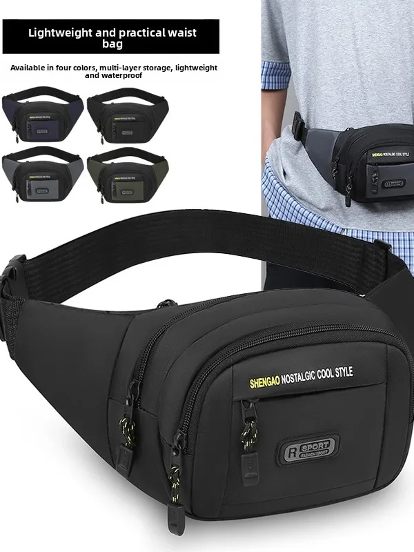 Large Capacity Worksite Chest Bag - usage example