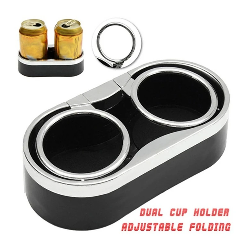 Universal Car Cup Holder Drink Water Coffee Bottle Folding Holder Can Mounts Holders Beverage Ashtray Mount Stand