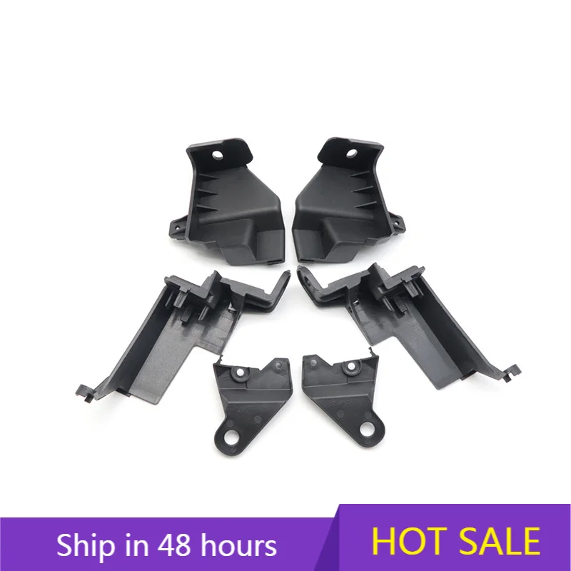 FOR Toyota Lexus LX570 2015-2020 Car Headlight Repair Kit Repair Claws Plastic Fixed Corners Black Light Stand Headlamp Bracket