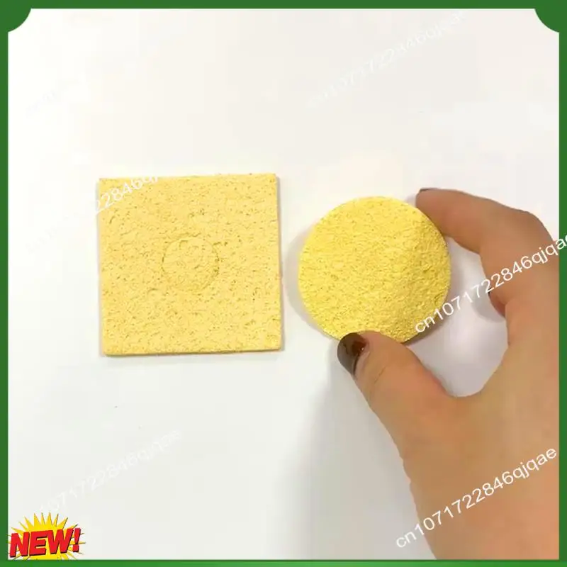 

A48I Soldering Iron Tip High Temperature Resistants Sponge Yellow Cleaning Sponge Cleaning Sponge