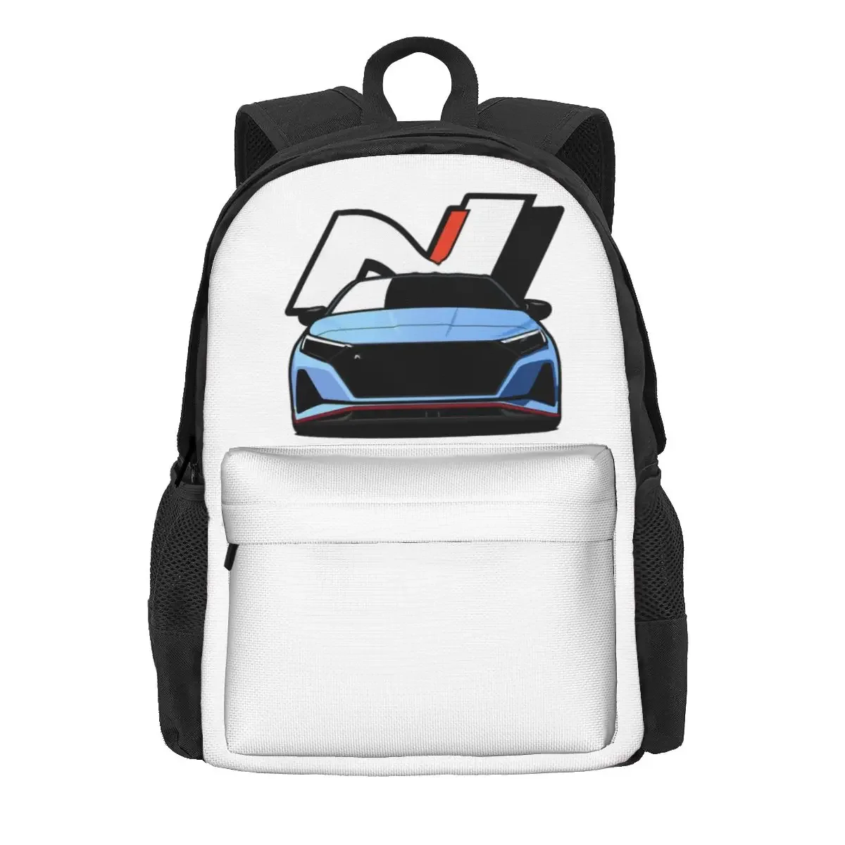 

Рюкзаки Hyundai N Performance для мальчиков и девочек, сумка для книг, детские школьные сумки, рюкзак для ноутбука с героями мультфильмов, сумка на плечо большой вместимости