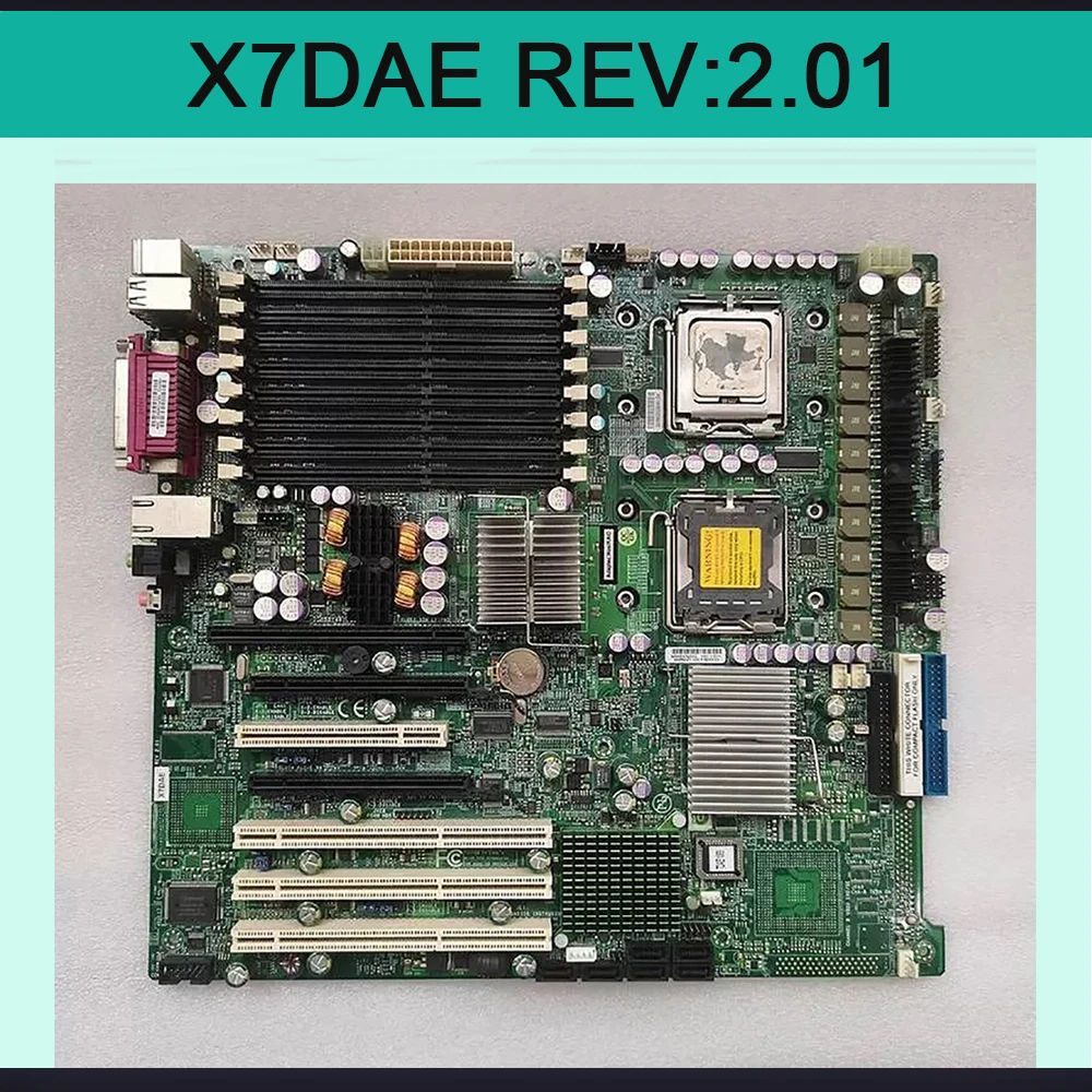 For Supermicro 771-Pin Dual-Channel Workstation Medical Motherboard X7DAE REV:2.01