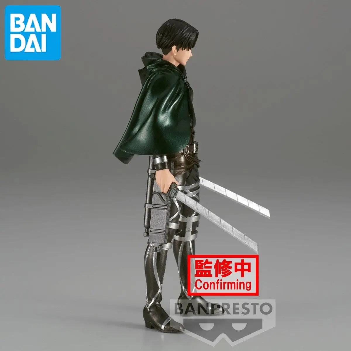 In Stock Original Banpresto Attack On Titan Levi Ackerman Genuine Anime Collectible Boxed Model Dolls Toy Ornament Genuine Gift