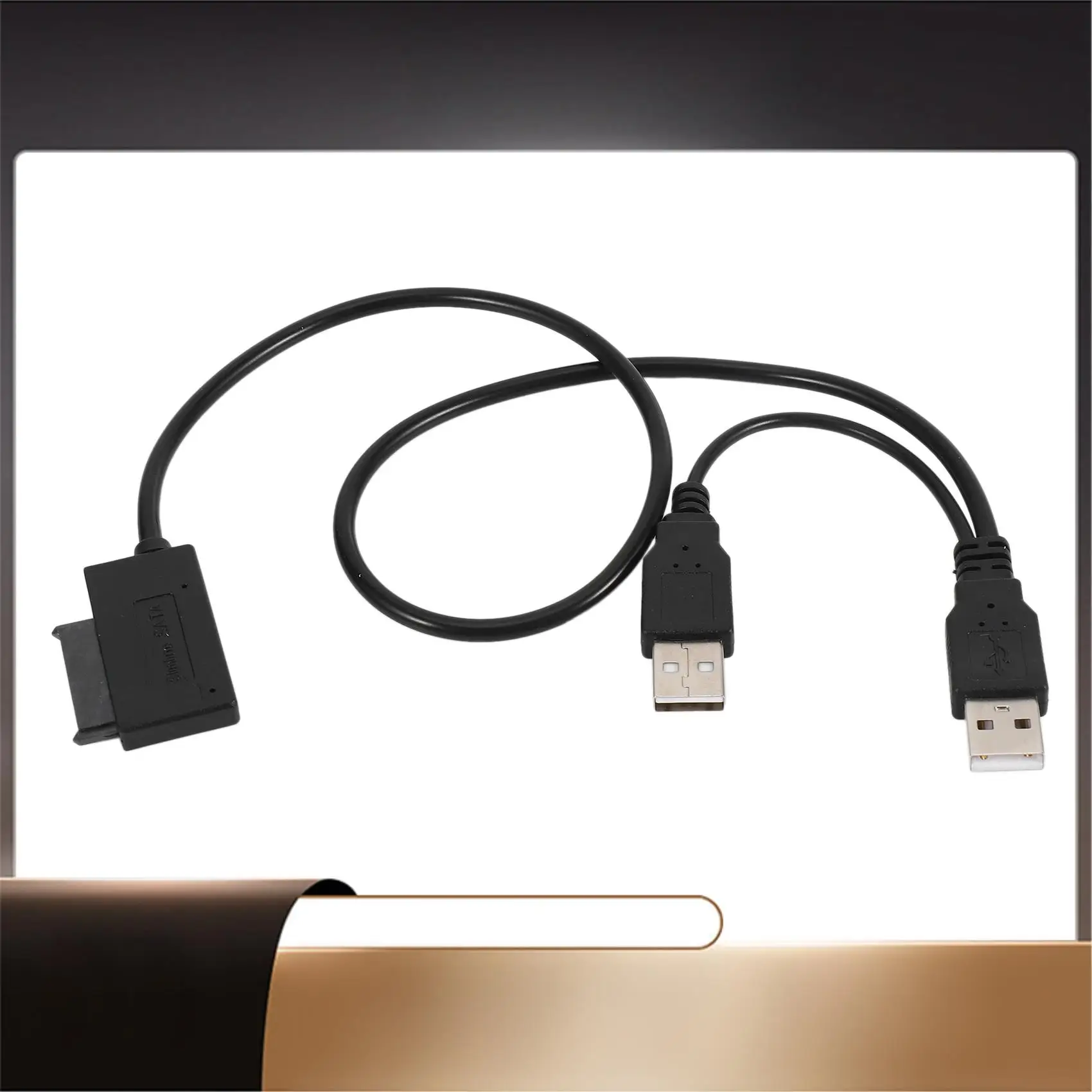 Тонкий кабель SATA USB 2.0 на 7+6 Внешнее питание для ноутбука Адаптер SATA Конвертер Поддержка окна Xp/7/8/10 Mac OS EM88-N35R