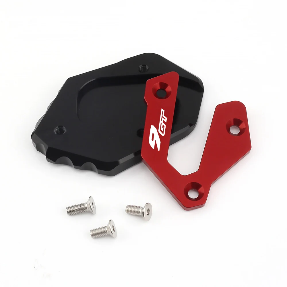 For Yamaha Tracer9 Tracer9GT Tracer 9 Gt 9GT 2021-2026 Motorcycle Foot Kickstand Enlarge Extender Support Tyre Valve Stem Cap