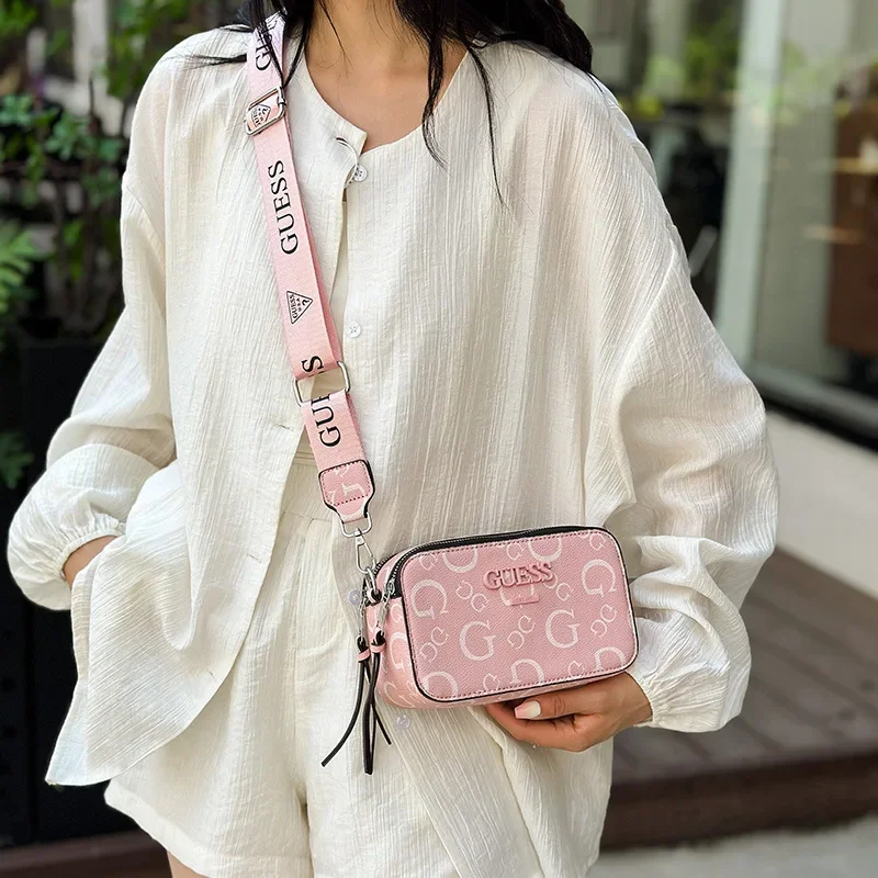 

Small Square Shoulder Bag | Fashion Trend Contrasting Color Messenger Bag | Letter Printed Women's Bag for Daily & Street Style