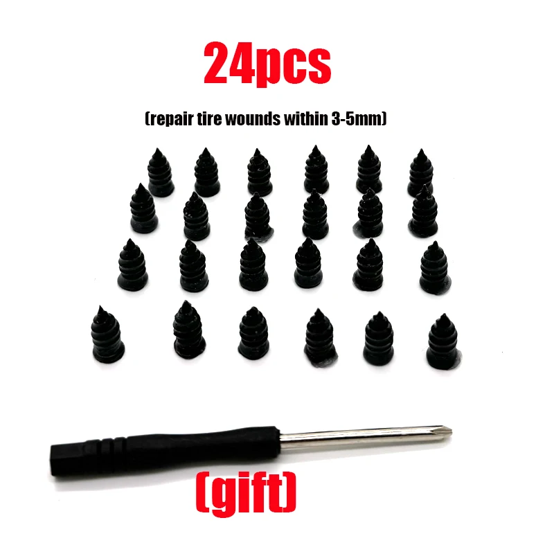 24pcs(3-5mm)