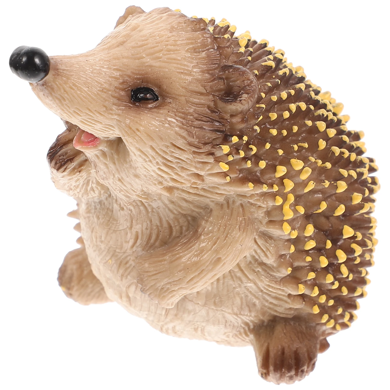 

Plastic Hedgehog Garden nament Mini Decor Adorable Hedgehog Lovely Plastic Craft Decor Bonsai Decoration Outdoor Sculpture
