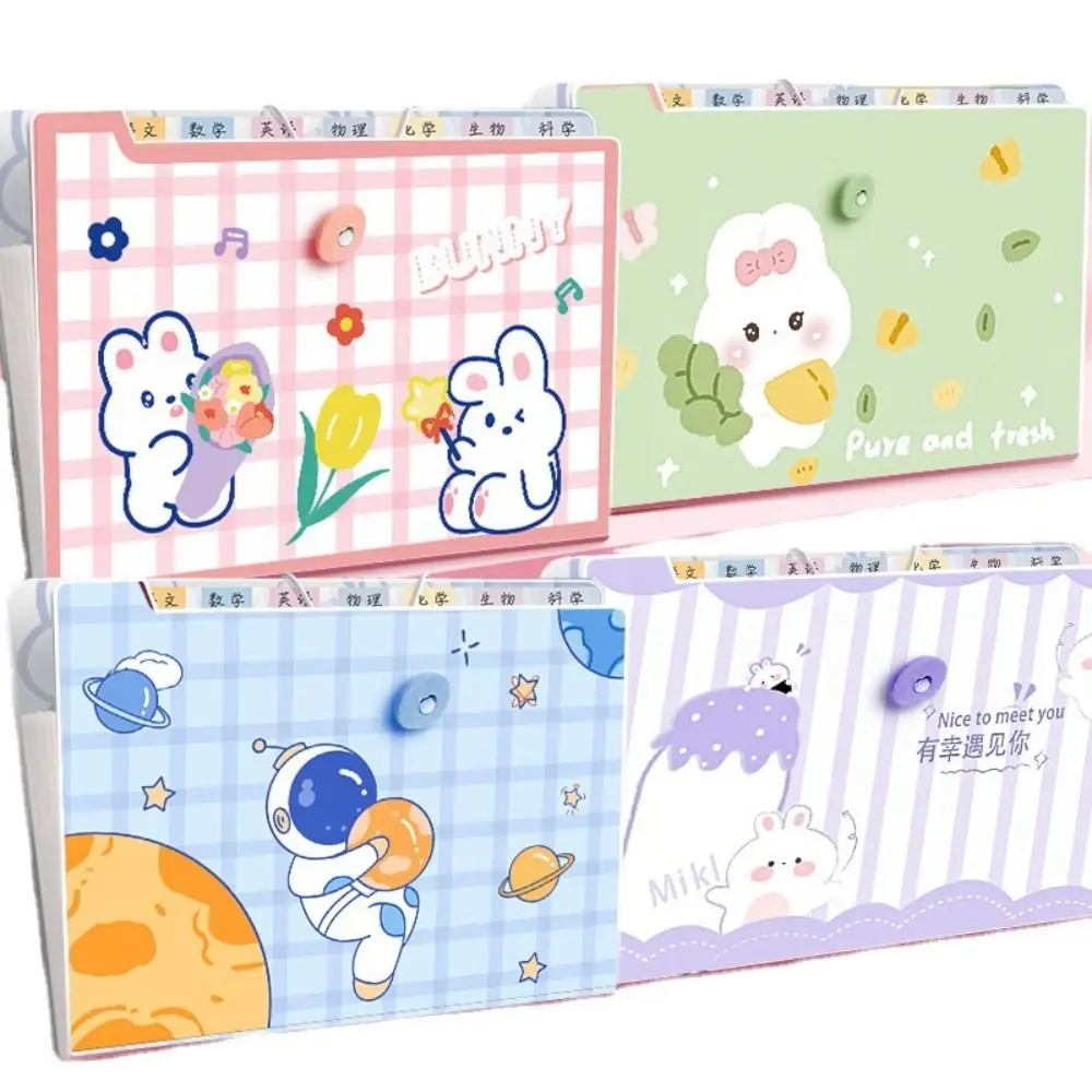 Dossier de Rangement de Papier Transparent et Étanche, Format A4, 8 Grilles