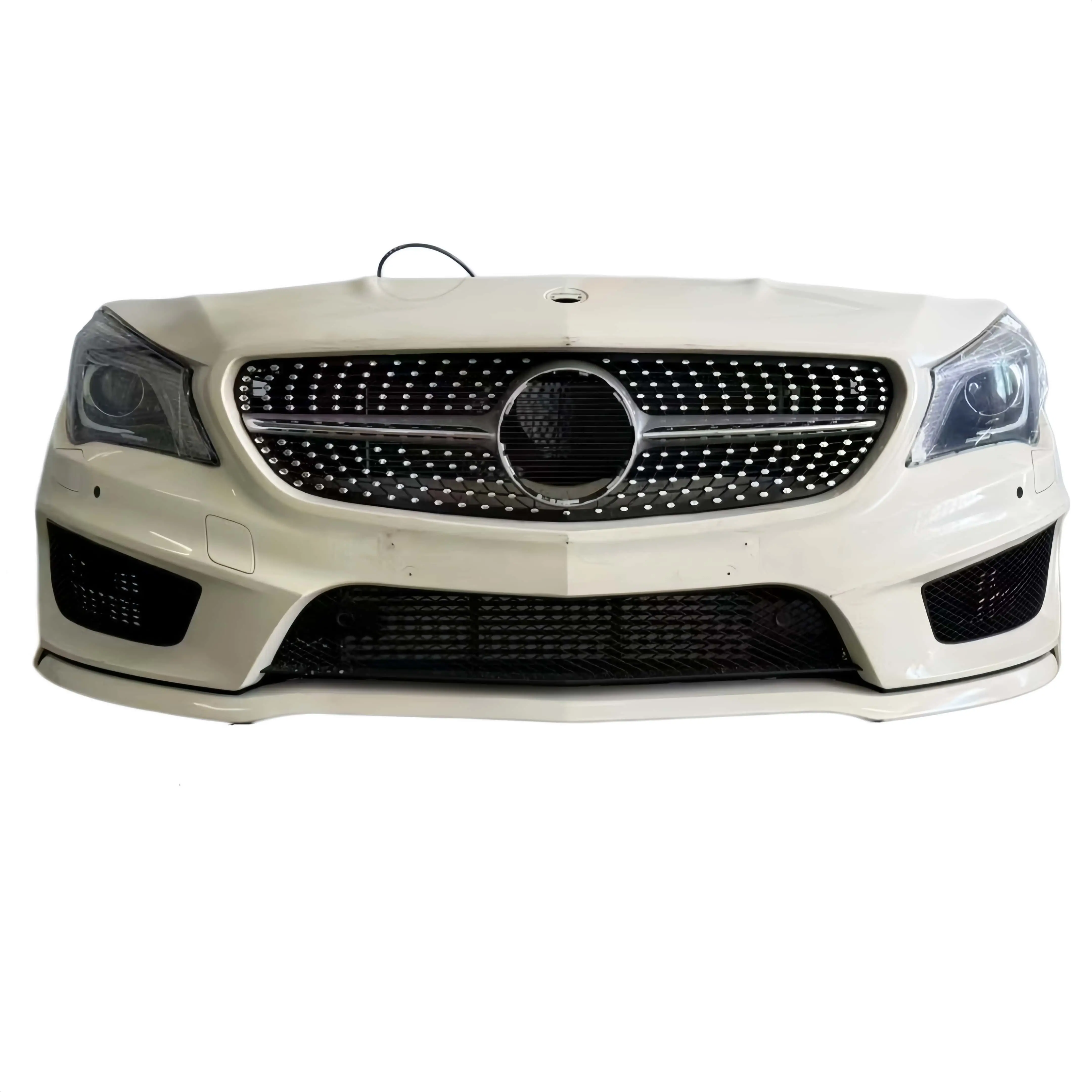 

For CLA-Class C117 Front Complete Including Headlights Radiator CLA180 CLA200 CLA220 CLA250 CLA260 Bumper Assembly