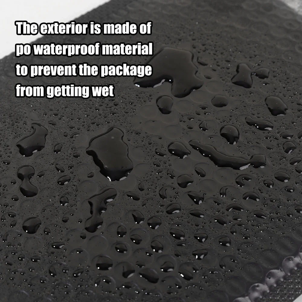 50-10PCS Zwart/Roze Bubble Envelop Self Seal Gewatteerde Bubble Mailers Waterdichte Verzending Pakketten voor Sieraden Make-up benodigdheden