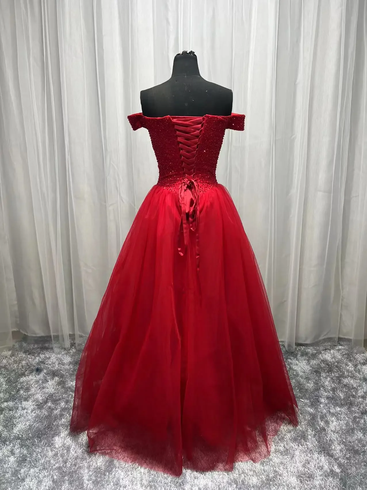 فساتين Quinceanera مخصصة ثوب الكرة مطرز الحلو 16 فساتين بالإضافة إلى حجم حفلة موسيقية رسمية ثوب Vestido De #3